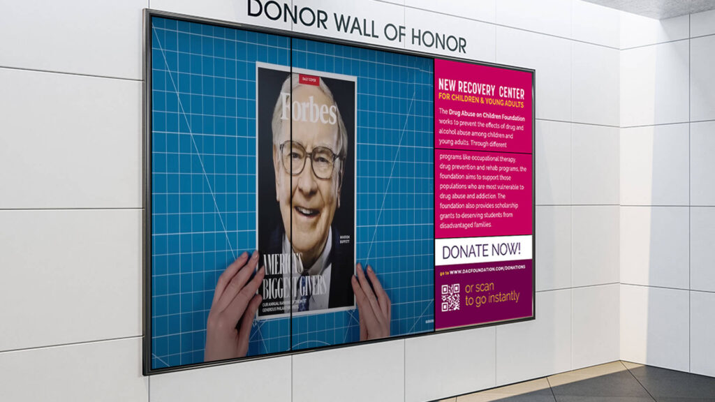 Digital Awards Wall