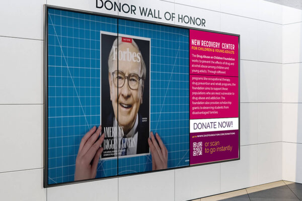 Digital Awards Wall