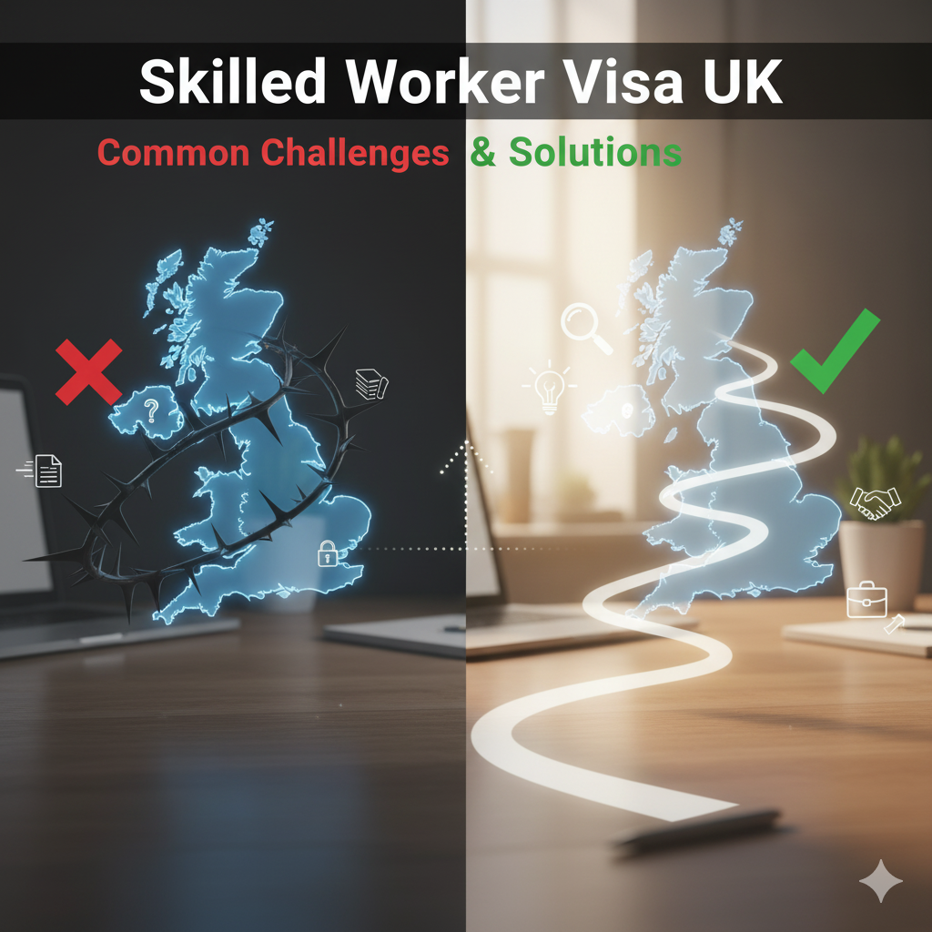 Common Challenges in the UK Skilled Worker Visa Application and How to Overcome Them