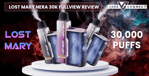 Lost Mary Nera 30K Fullview: Smart Display and Pod Refills