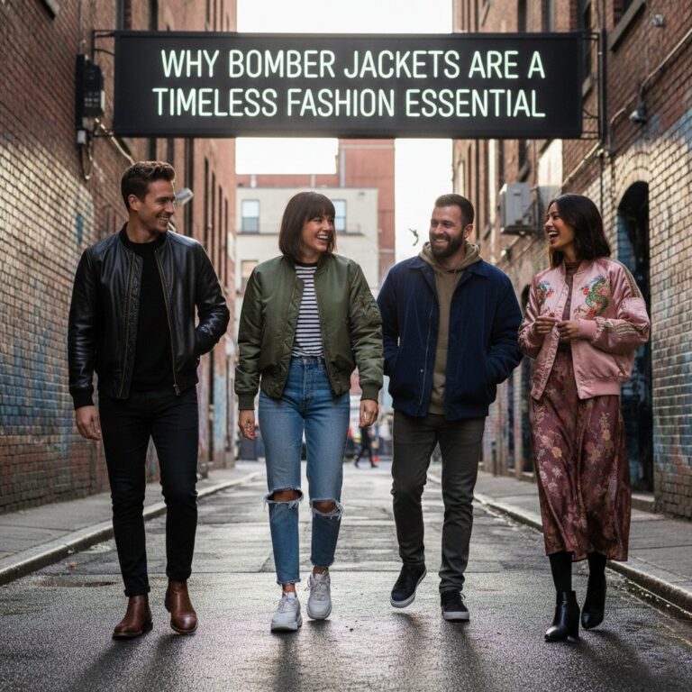 Why Bomber Jackets Are a Timeless Fashion Essential