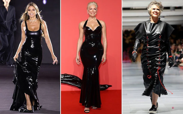 Chic Latex Dress for Women Perfect for Nights Out and Events